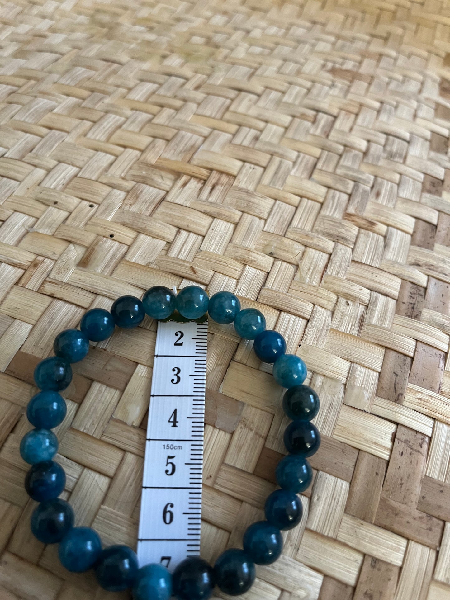 Blue Apatite bracelet