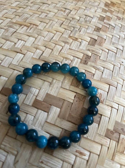 Blue Apatite bracelet